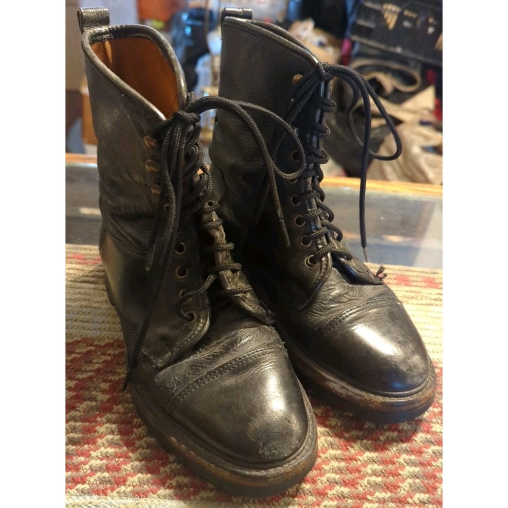 Vintage Women's Cole‎ Haan Country Combat Boots Size 5.5 M